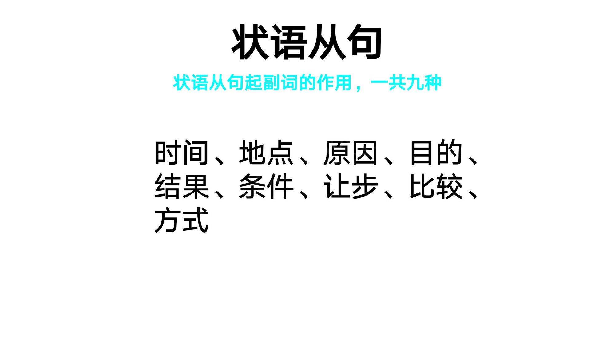 18_状语从句(1)